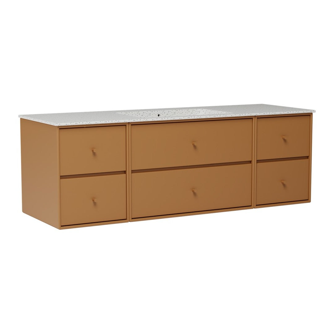 SU2409 Bathroom Vanity w/ Basin - 55.9" W