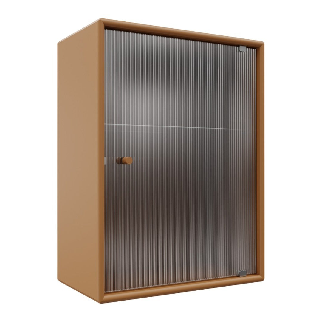 OS1225G Bathroom Cabinet w/ Rippled Glass Door