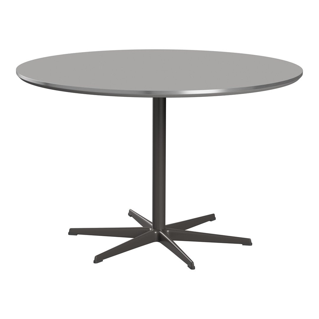 Fritz Hansen Circular Dining Table w/ 6Star Base by Piet Hein + Arne