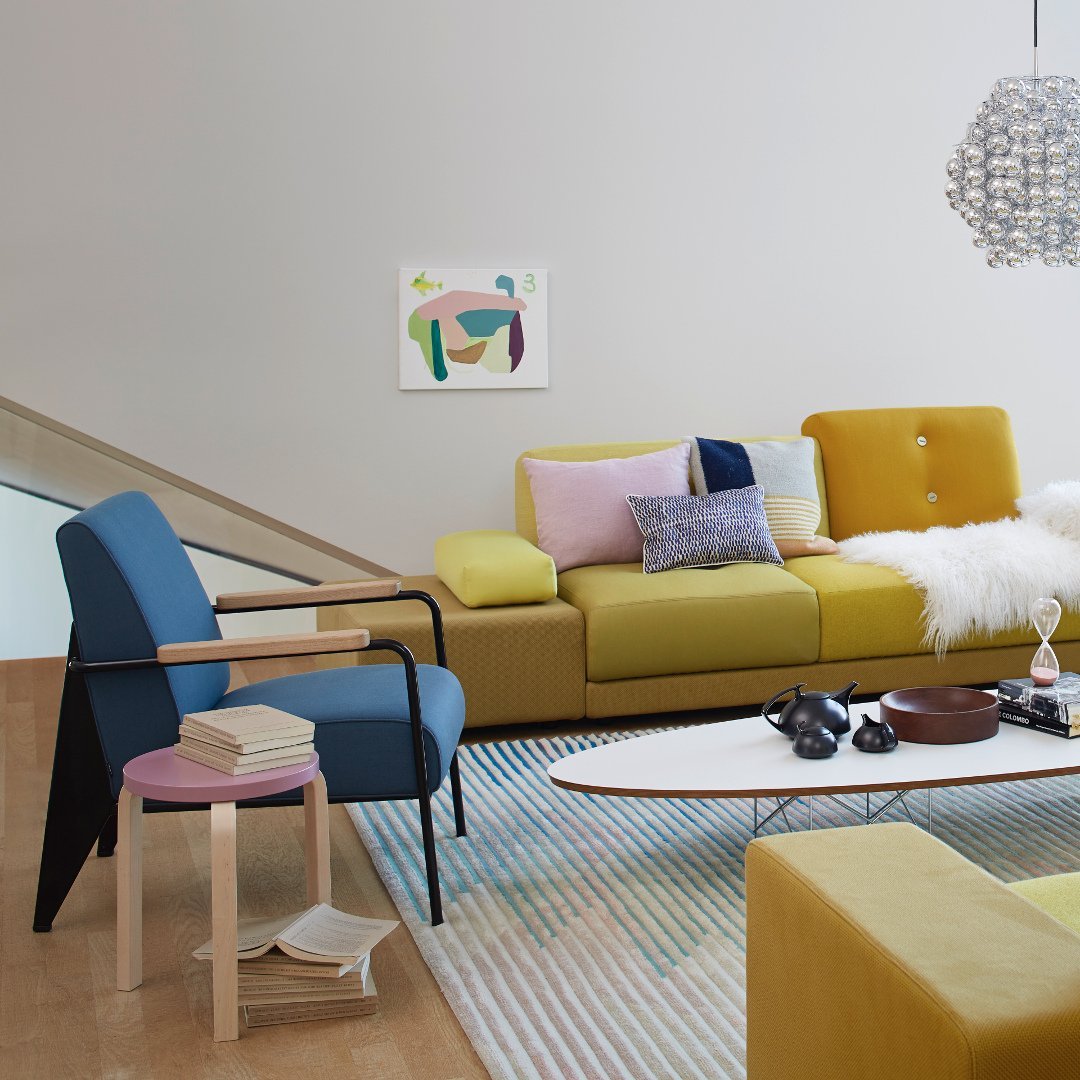 Vitra Fauteuil De Salon Lounge Chair by Jean Prouve Danish Design Store