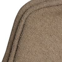 Textured beige fabric corner with subtle woven pattern, perfect for adding warmth to any space.