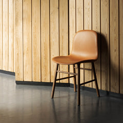 Form Chair - Wood Legs - Upholstered