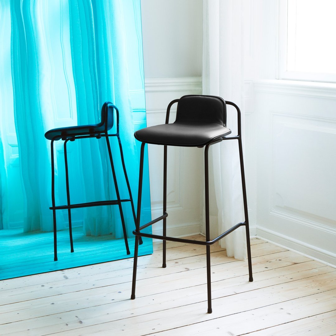 Studio Bar Stool - Fully Upholstered