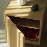 Rib Bedside Table