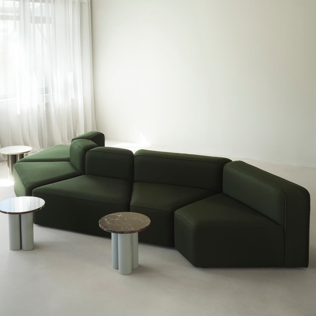 Rope 5-Seater Curved Armless Modular Sofa