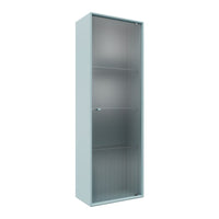 Ripple VI Tall Bathroom Cabinet - Wall Mounted