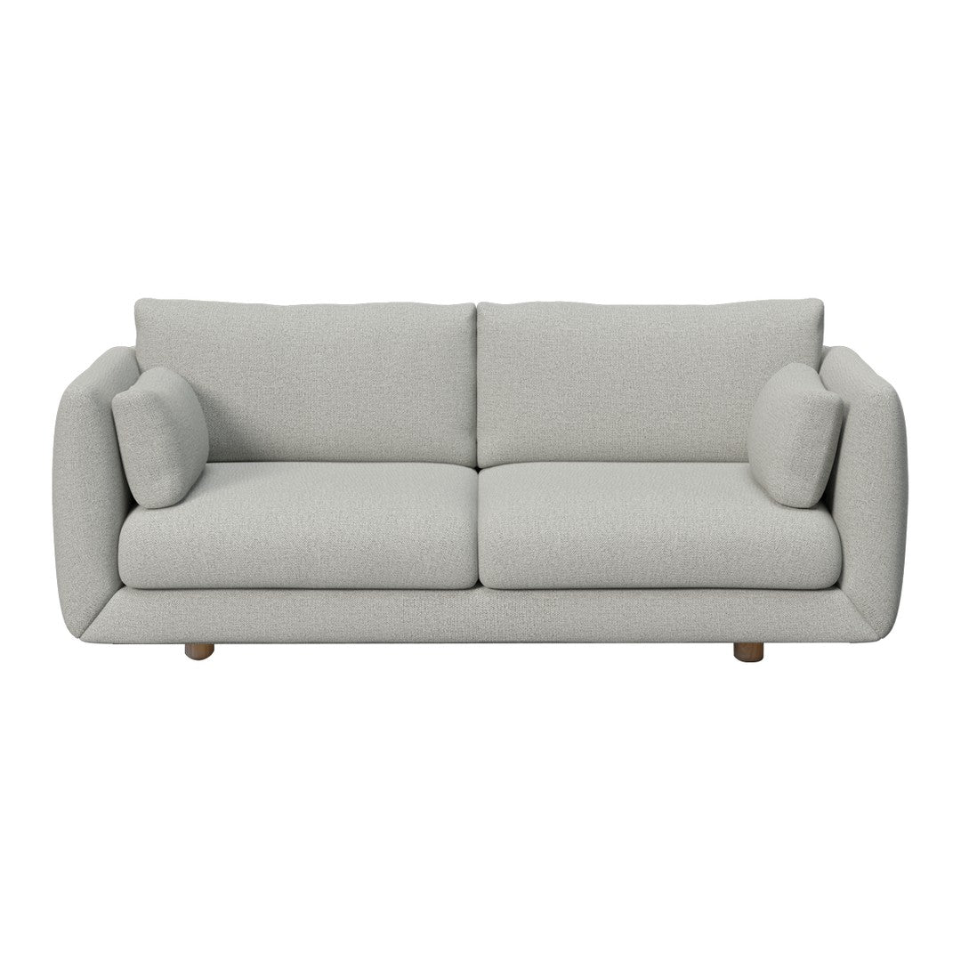 Bloom 2-Seater Sofa w/ Wooden Legs