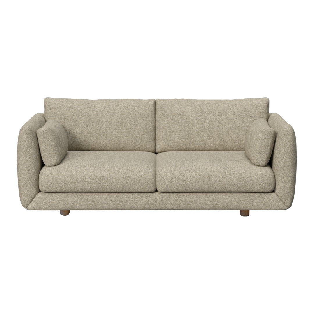 Bloom 2-Seater Sofa w/ Wooden Legs