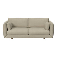 Bloom 2-Seater Sofa w/ Wooden Legs