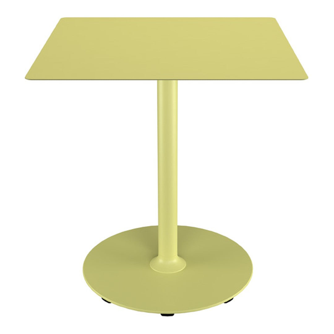 PICO Outdoor Café Table w/ Round Base - Square
