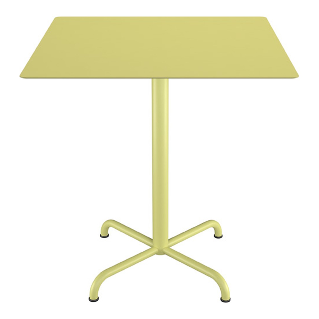 PICO Outdoor Café Table w/ 4-Star Base - Square