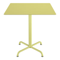 PICO Outdoor Café Table w/ 4-Star Base - Square