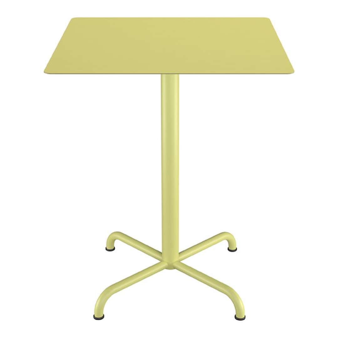 PICO Outdoor Café Table w/ 4-Star Base - Square
