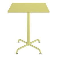 PICO Outdoor Café Table w/ 4-Star Base - Square