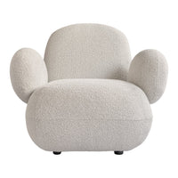 Toe Lounge Chair w/ Arms