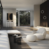 Toe Lounge Chair w/ Arms