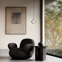 Toe Lounge Chair w/ Arms