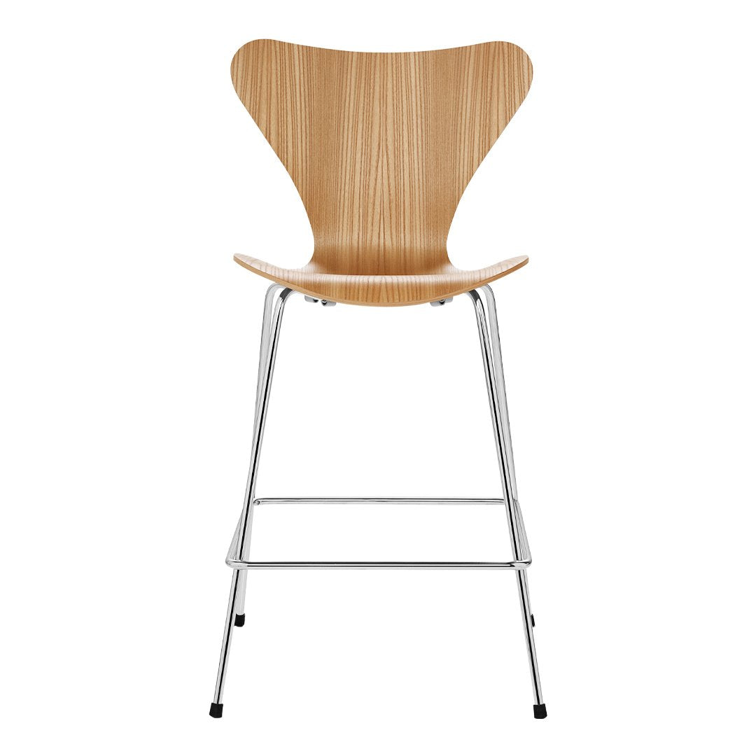 Series 7 Counter Stool - Clear Lacquered – Danish Design Store