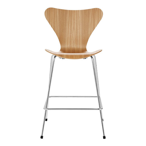 Series 7 Counter Stool  - Clear Lacquered