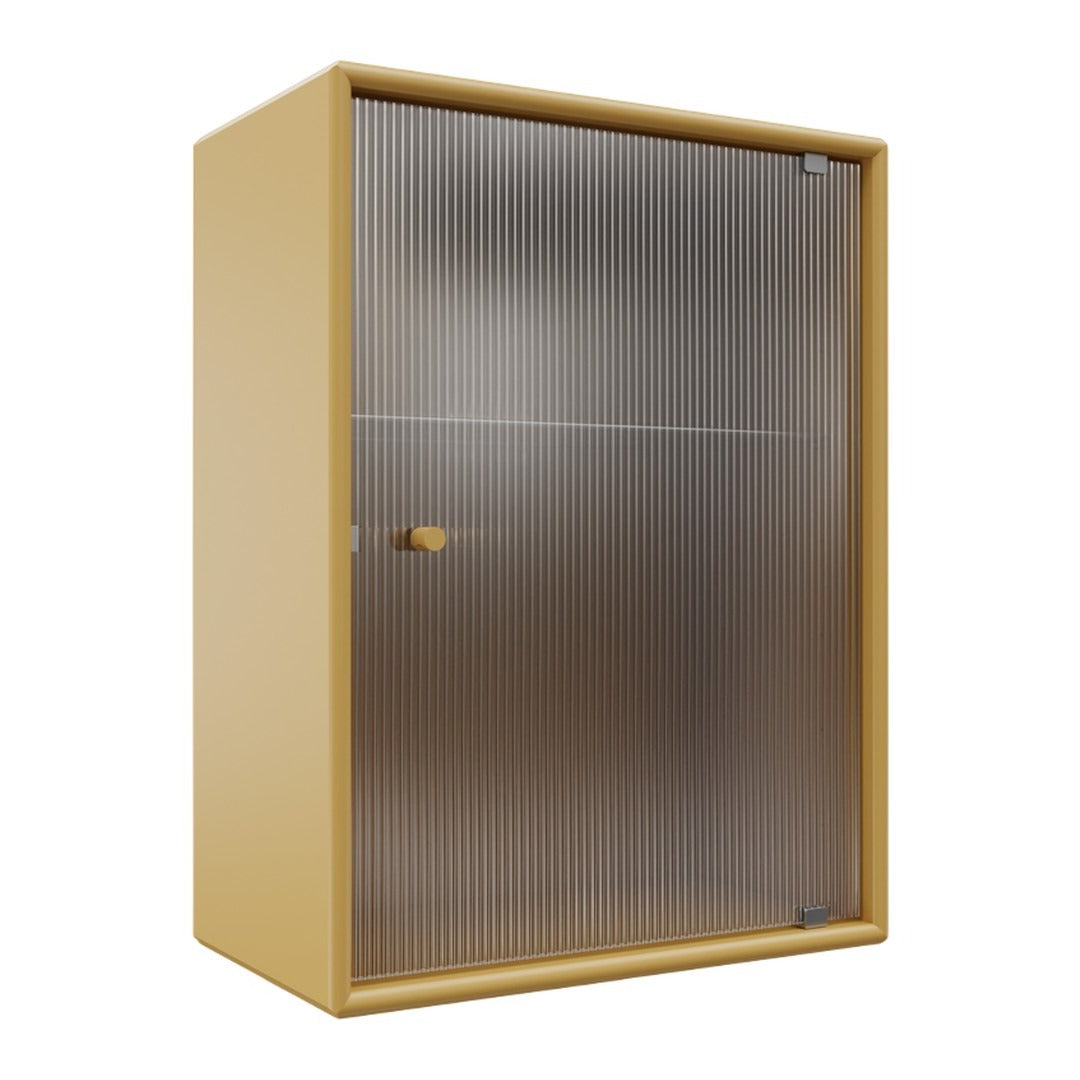 OS1225G Bathroom Cabinet w/ Rippled Glass Door