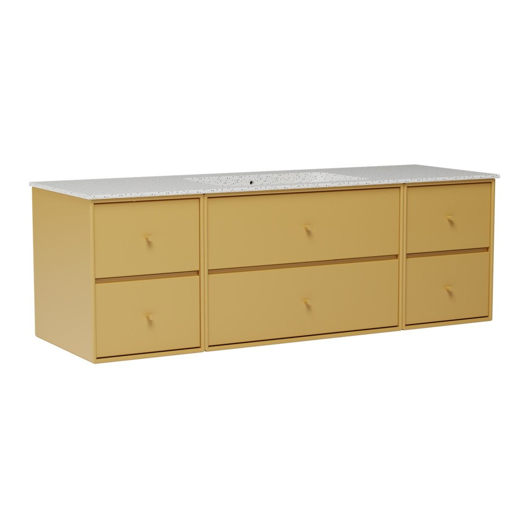 SU2409 Bathroom Vanity w/ Basin - 55.9" W