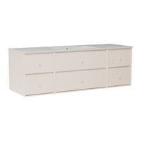 SU2409 Bathroom Vanity w/ Basin - 55.9" W