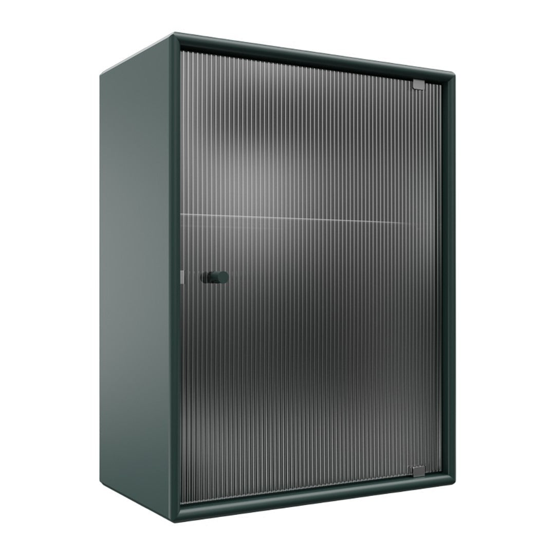 OS1225G Bathroom Cabinet w/ Rippled Glass Door