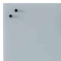 Light gray surface with two black knobs, featuring a sleek, minimalistic design. Perfect for modern decor.