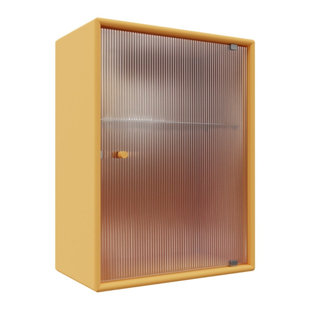 OS1225G Bathroom Cabinet w/ Rippled Glass Door