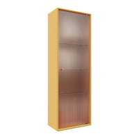 Ripple VI Tall Bathroom Cabinet - Wall Mounted