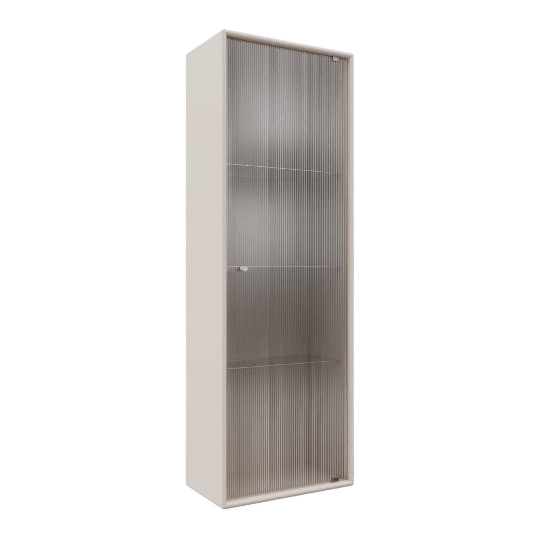Ripple VI Tall Bathroom Cabinet - Wall Mounted