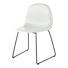 Gubi 3D Dining Chair - Sledge Base