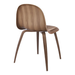 Gubi 3D Dining Chair - Wood Base