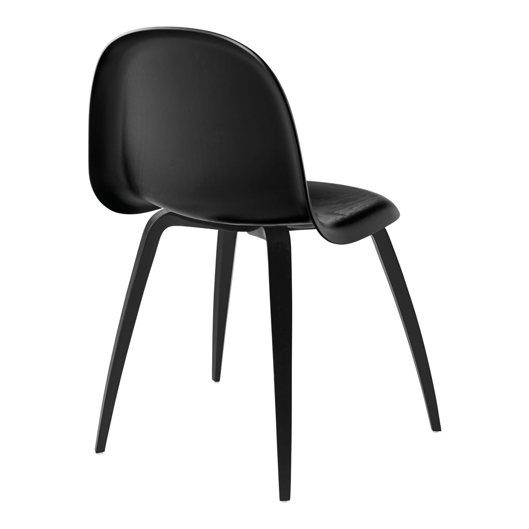 Gubi 3D Dining Chair - Wood Base