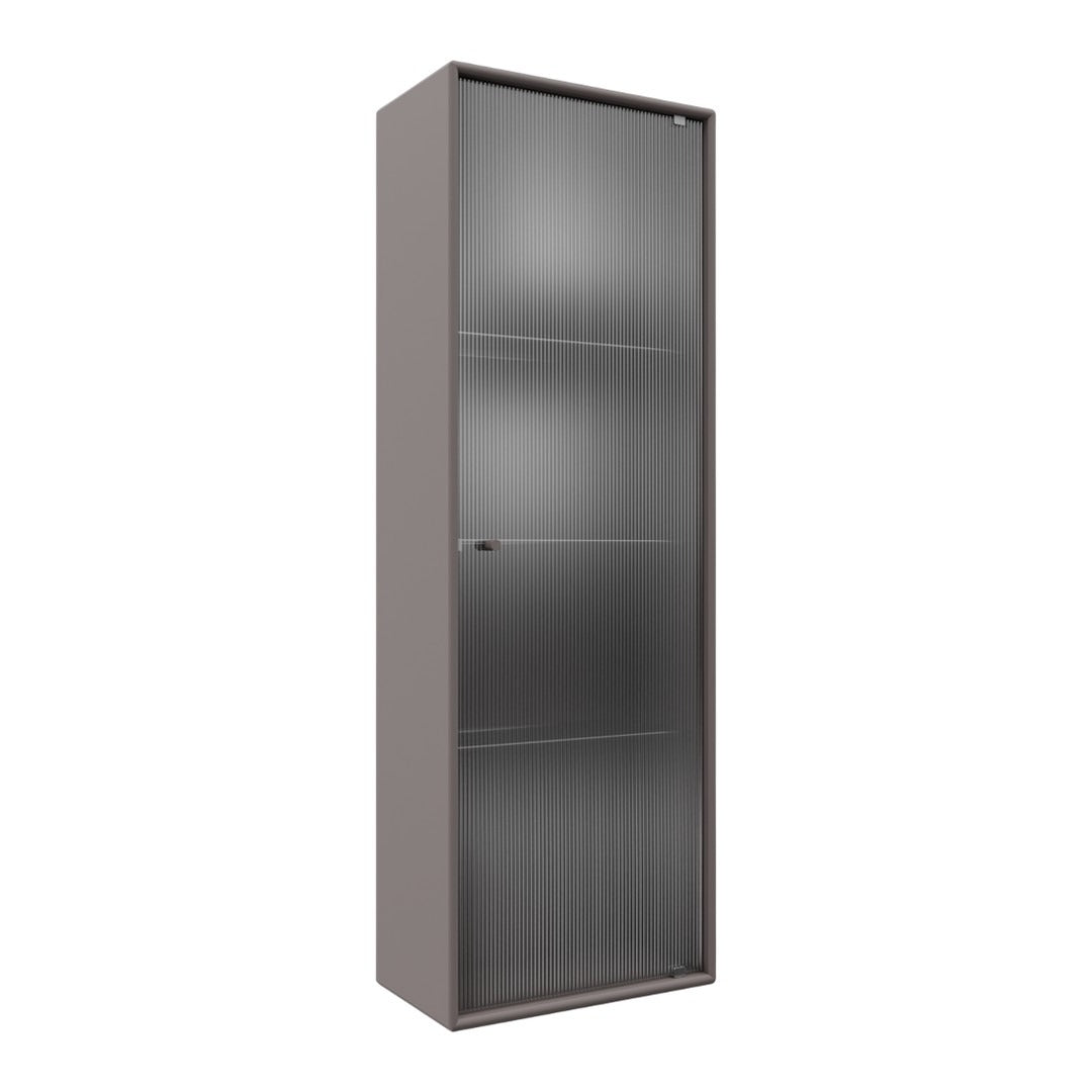 Ripple VI Tall Bathroom Cabinet - Wall Mounted