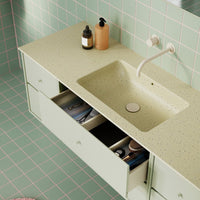 SU2409 Bathroom Vanity w/ Basin - 55.9" W