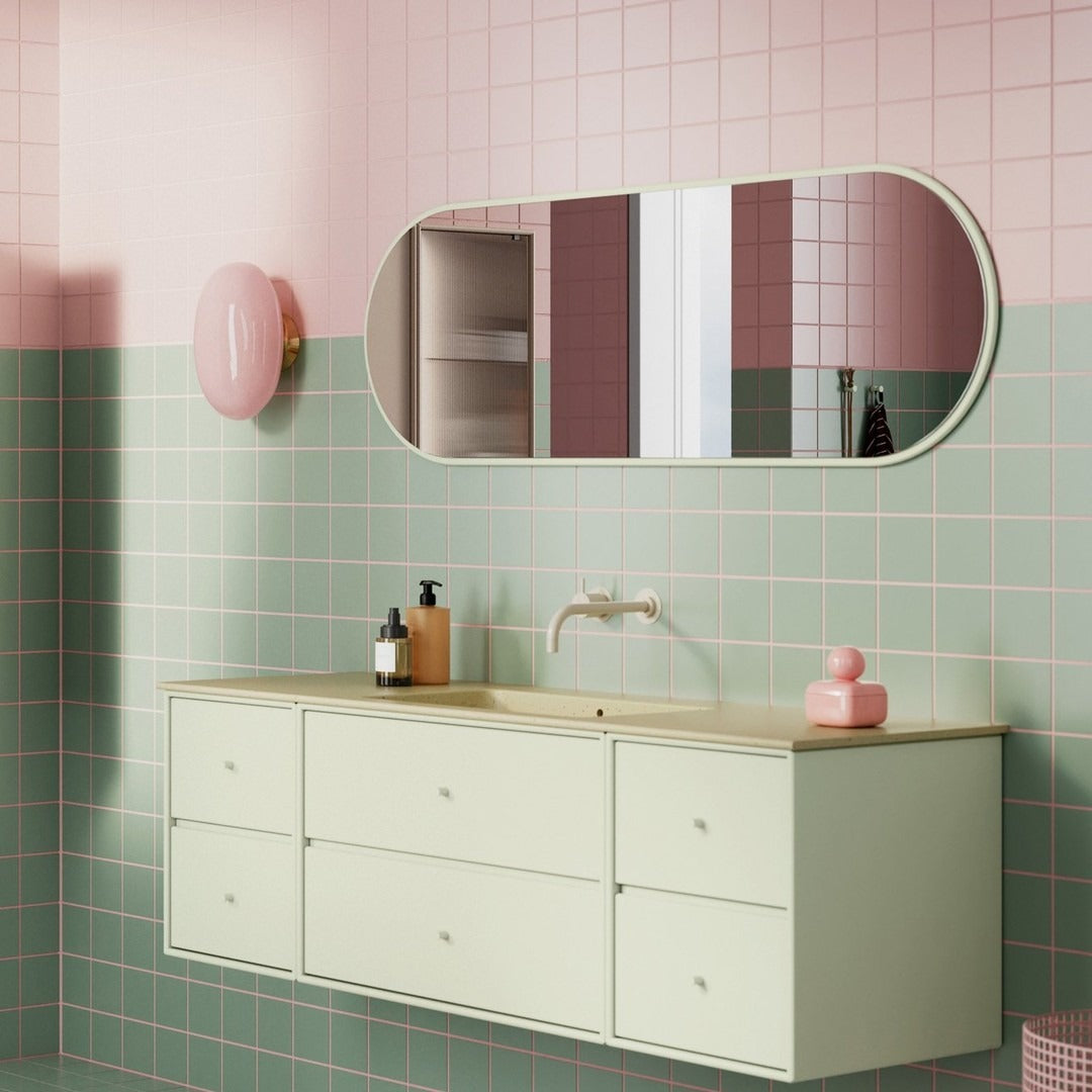 SU2409 Bathroom Vanity w/ Basin - 55.9" W