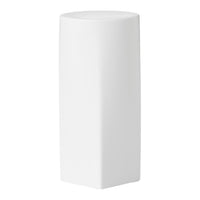 Sleek, modern white pedestals with a smooth finish, perfect for showcasing decor items. Ideal for minimalist spaces.