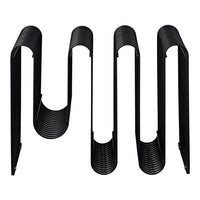 Overstock: Curva Magazine Holder - Black