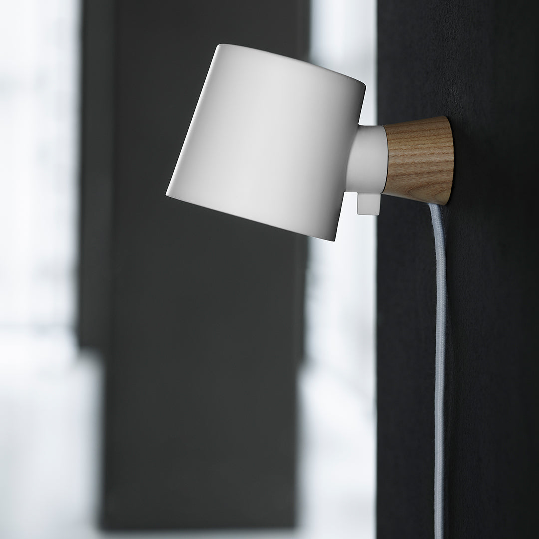 Normann Copenhagen Rise Wall Lamp White NC506019