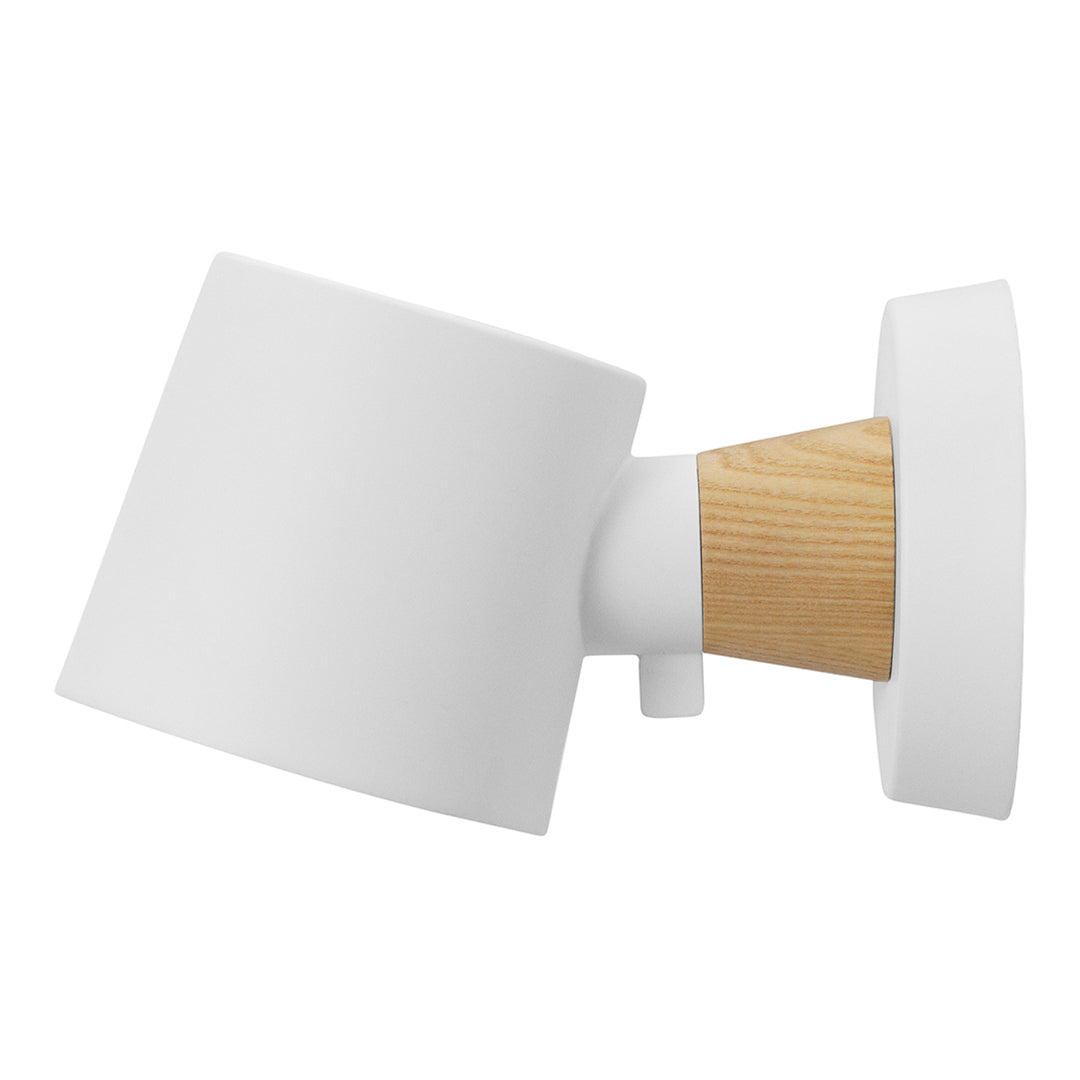 Rise Wall Lamp - White / Hardwired - Outlet