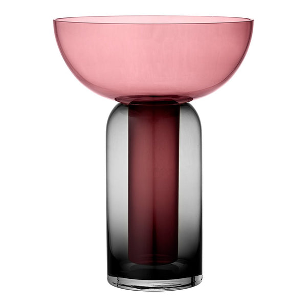 AYTM - Torus Vase - Black/Rose