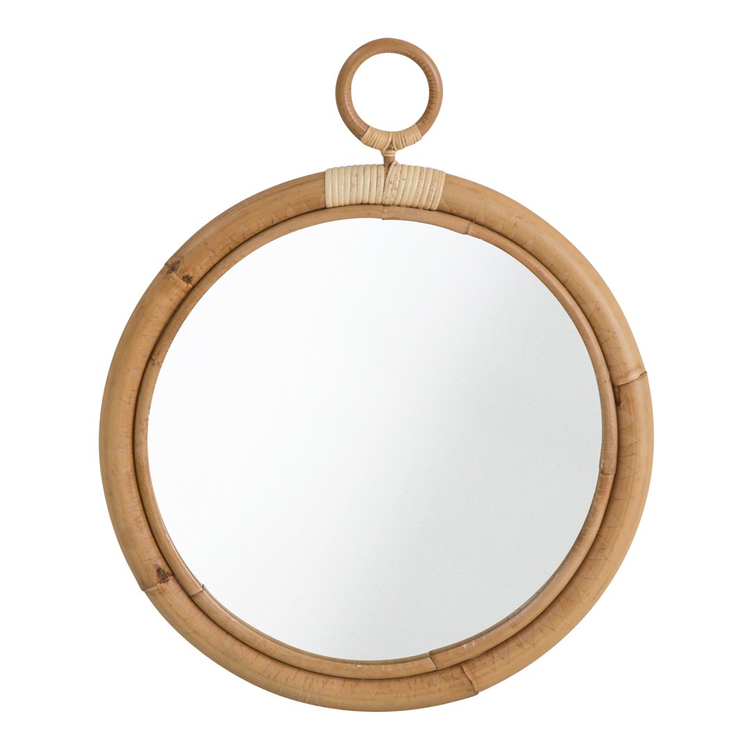 ELLA　MIRROR　エラミラー　ラタンミラー　40cm ELLA MIRROR エラミラー ラタンミラー 40cm