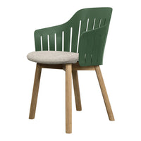 Choice Outdoor Chair - Wood Base - w/ Seat Cushion