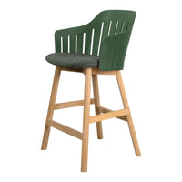 Choice Counter Chair - Wood Base - w/ Seat Cushion