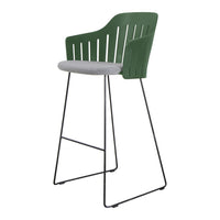 Choice Bar Chair - Sled Base - w/ Seat Cushion