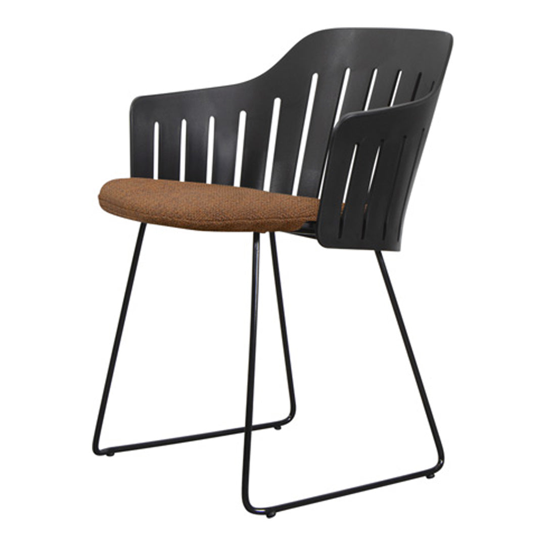 Choice Outdoor Chair - Sled Base - w/ Seat Cushion