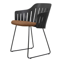 Choice Outdoor Chair - Sled Base - w/ Seat Cushion