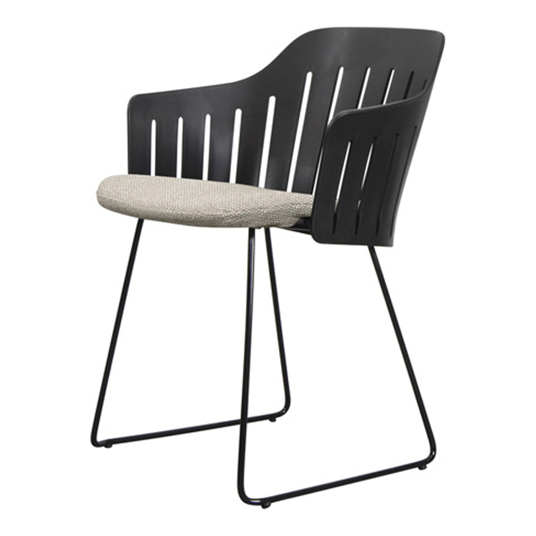 Choice Outdoor Chair - Sled Base - w/ Seat Cushion