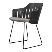 Choice Outdoor Chair - Sled Base - w/ Seat Cushion